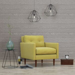 Ravyn Grey Salvaged Wood Plank Wallpaper