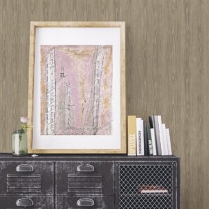 Tanice Light Brown Faux Wood Texture Wallpaper