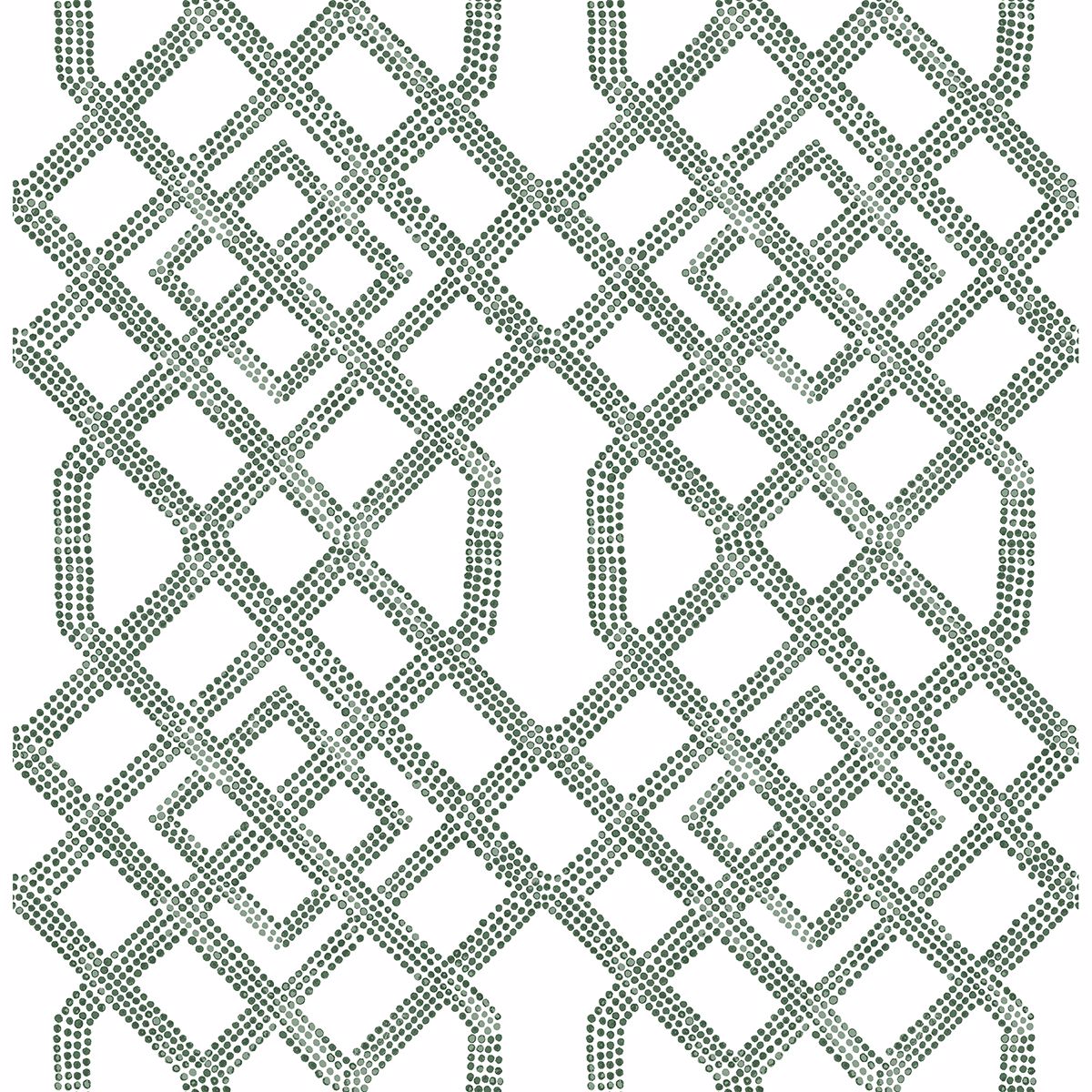 0041694 traverse dark green trellis wallpaper