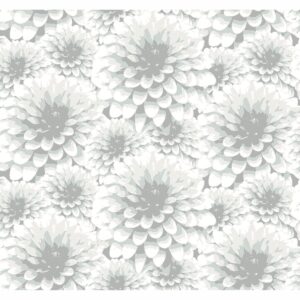0041818 umbra light grey floral wallpaper