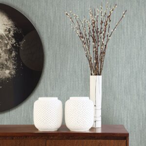Chiniile Slate Linen Texture Wallpaper