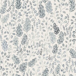 0041901 isha blue leaf wallpaper