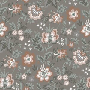 0041918 athena grey floral wallpaper