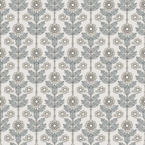 0041922 aya white floral wallpaper