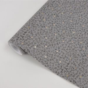 Lark Taupe Botanical Wallpaper
