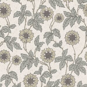 0041957 leilani white floral wallpaper