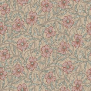 0041965 imogen light brown floral wallpaper