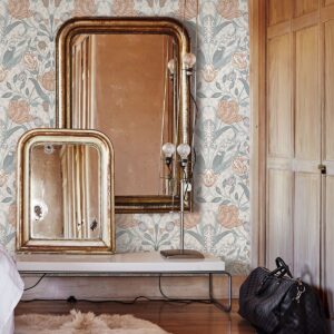 Tulipa Off-White Floral Wallpaper