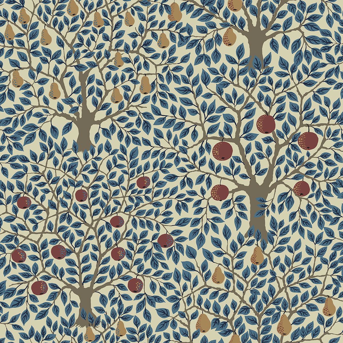 0041989 pomona blue fruit tree wallpaper