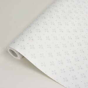 Lili White Miniature Floral Wallpaper