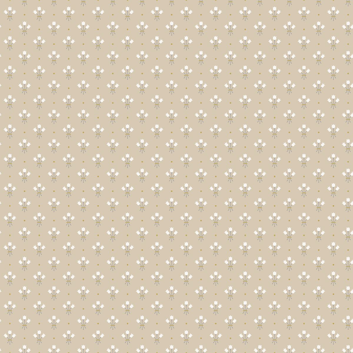 0042021 lili beige miniature floral wallpaper