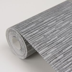 Pezula Taupe Texture Stripe Wallpaper
