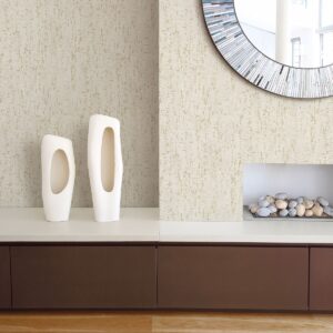 Malawi Cream Leather Texture Wallpaper