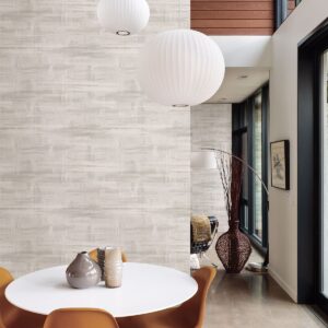 Marari Off-White Distressed Texture Wallpaper