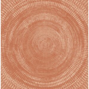 0043262 lalit burnt sienna medallion wallpaper