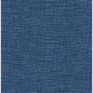 0043833 exhale dark blue faux grasscloth wallpaper