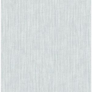 0043847 chenille light blue faux linen wallpaper