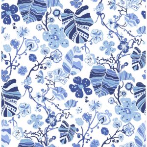 0043867 gwyneth indigo floral wallpaper