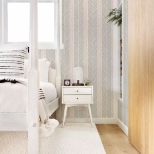 Lottie Rose Stripe Wallpaper