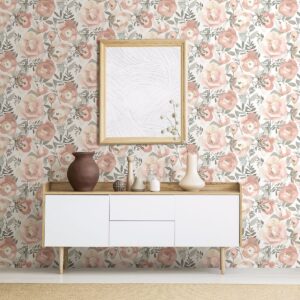 Orla Rose Floral Wallpaper