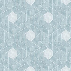 0044881 granada aqua geometric wallpaper