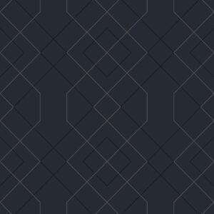 0044905 ballard indigo geometric wallpaper