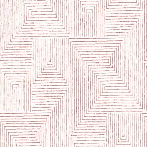 0044983 merritt red geometric wallpaper