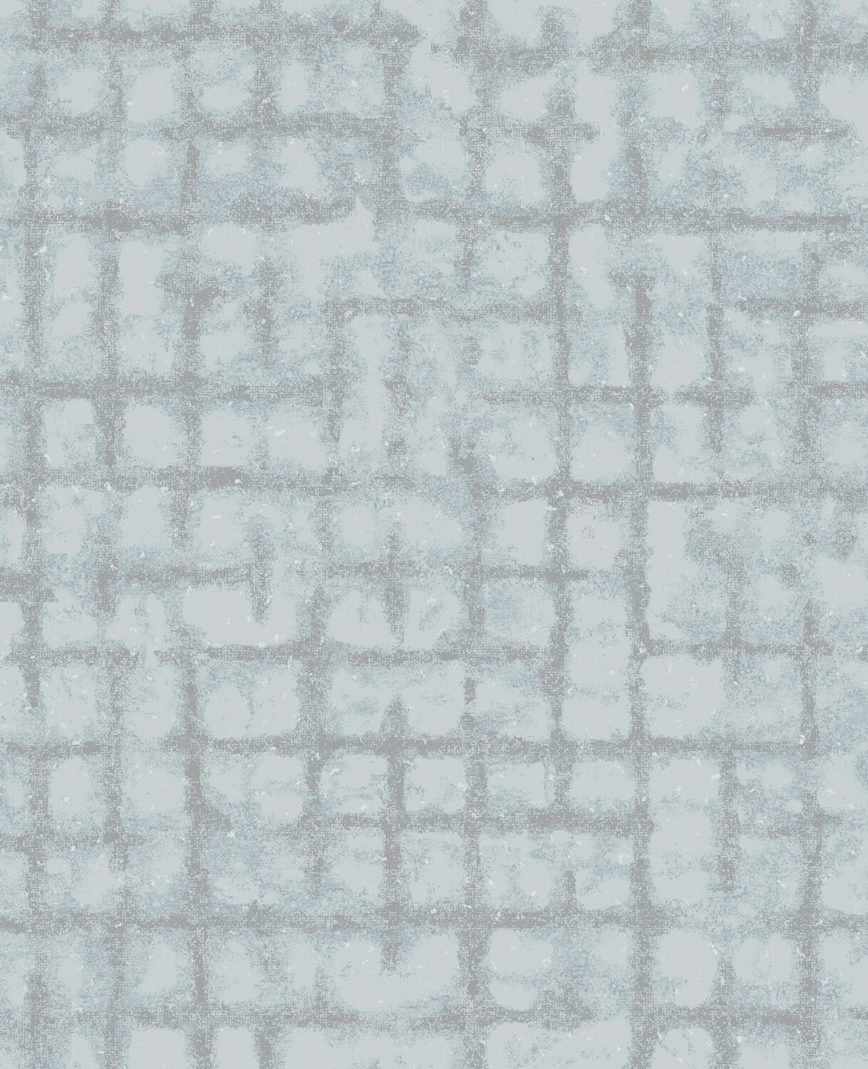 Shea Sky Blue Distressed Geometric Wallpaper- Scott Living