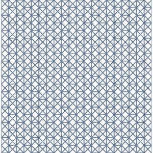 0045485 lisbeth blue geometric lattice wallpaper