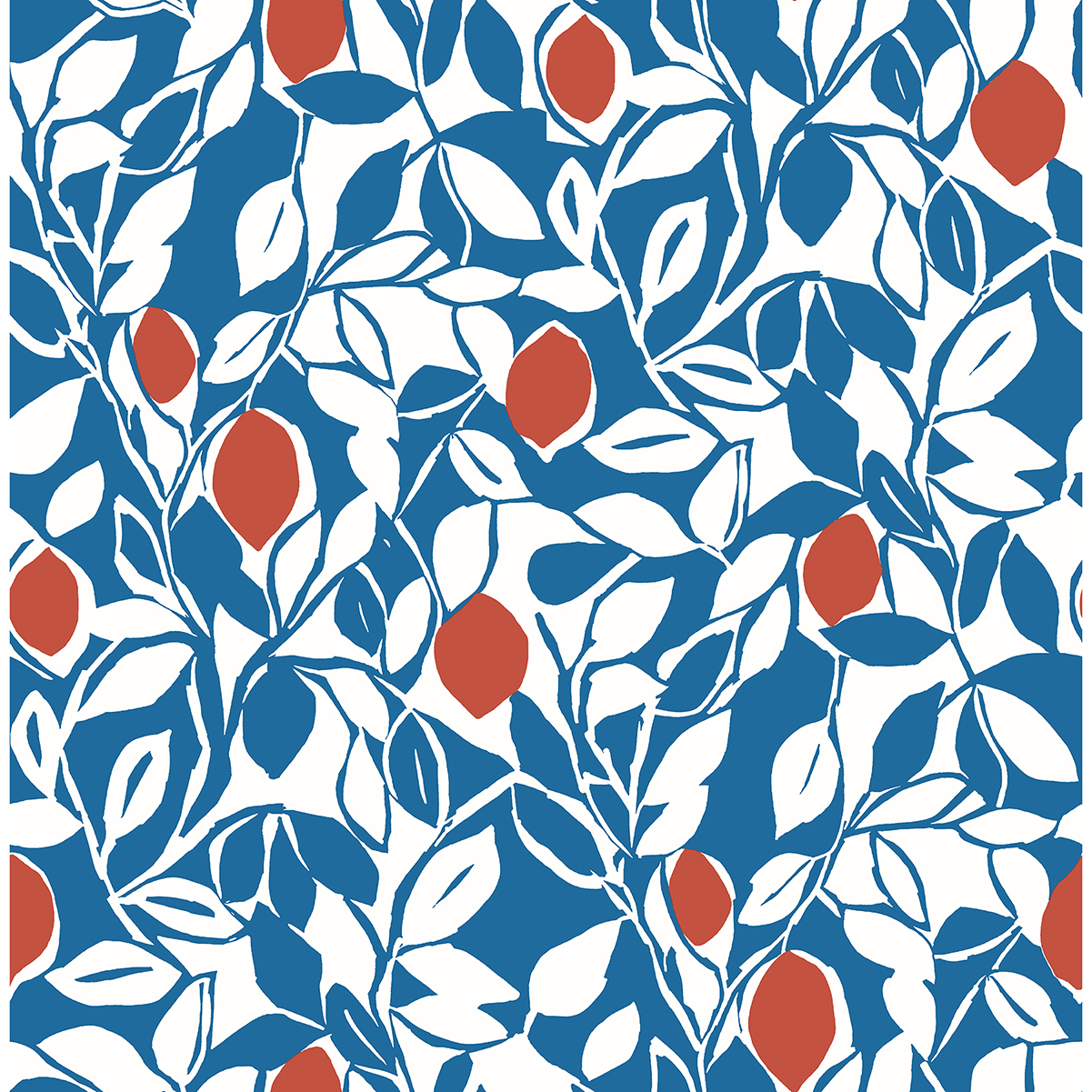 0045521 loretto blue citrus wallpaper