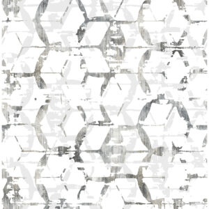 0045559 augustine black distressed geometric wallpaper