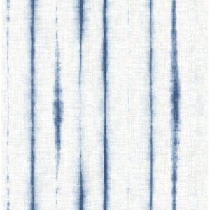 0045571 orleans blue shibori faux linen wallpaper