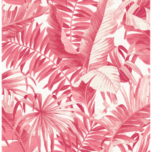 0045581 alfresco pink tropical palm wallpaper