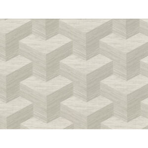 0045749 y knot light grey geometric texture wallpaper