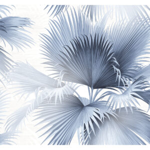 0050996 summer palm blue tropical wallpaper