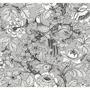 0051019 beaufort silver peony chinoiserie wallpaper