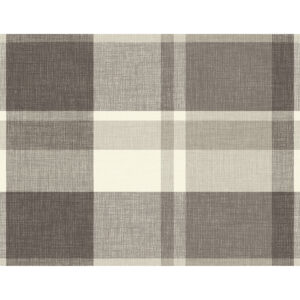 0051061 madaket charcoal plaid wallpaper