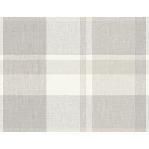0051067 madaket light grey plaid wallpaper