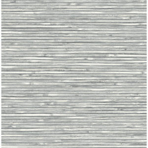 0051079 bellport dark grey wooden slat wallpaper