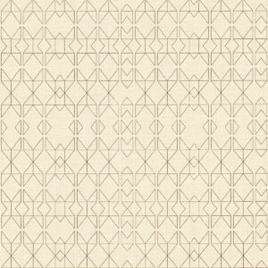 Paititi Gold Diamond Trellis Wallpaper