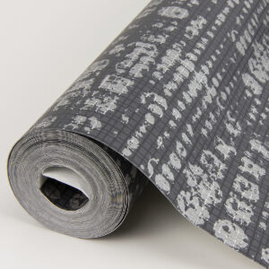 Celeste Silver Geometric Wallpaper