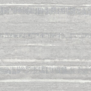 Rakasa Silver Distressed Stripe Wallpaper