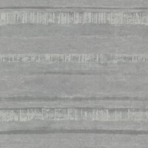 Rakasa Pewter Distressed Stripe Wallpaper
