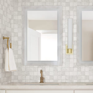 Varak Platinum Checkerboard Wallpaper