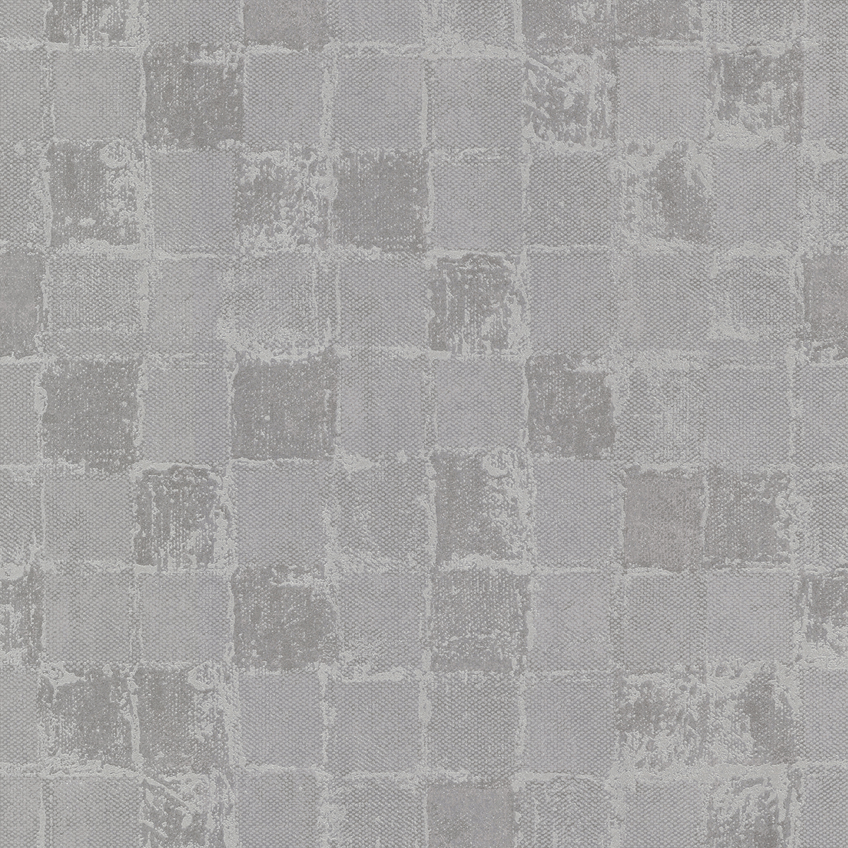 Varak Silver Checkerboard Wallpaper - Image 2