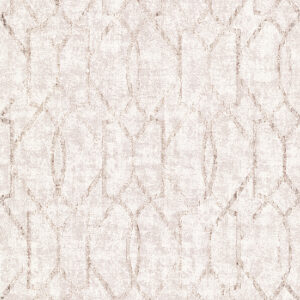 Ziva Rose Gold Trellis Wallpaper