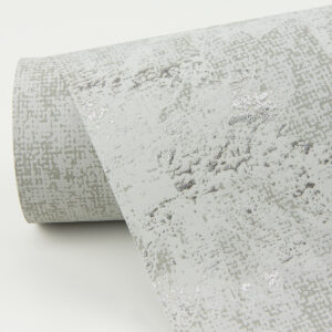 Kala Platinum Floral Wallpaper