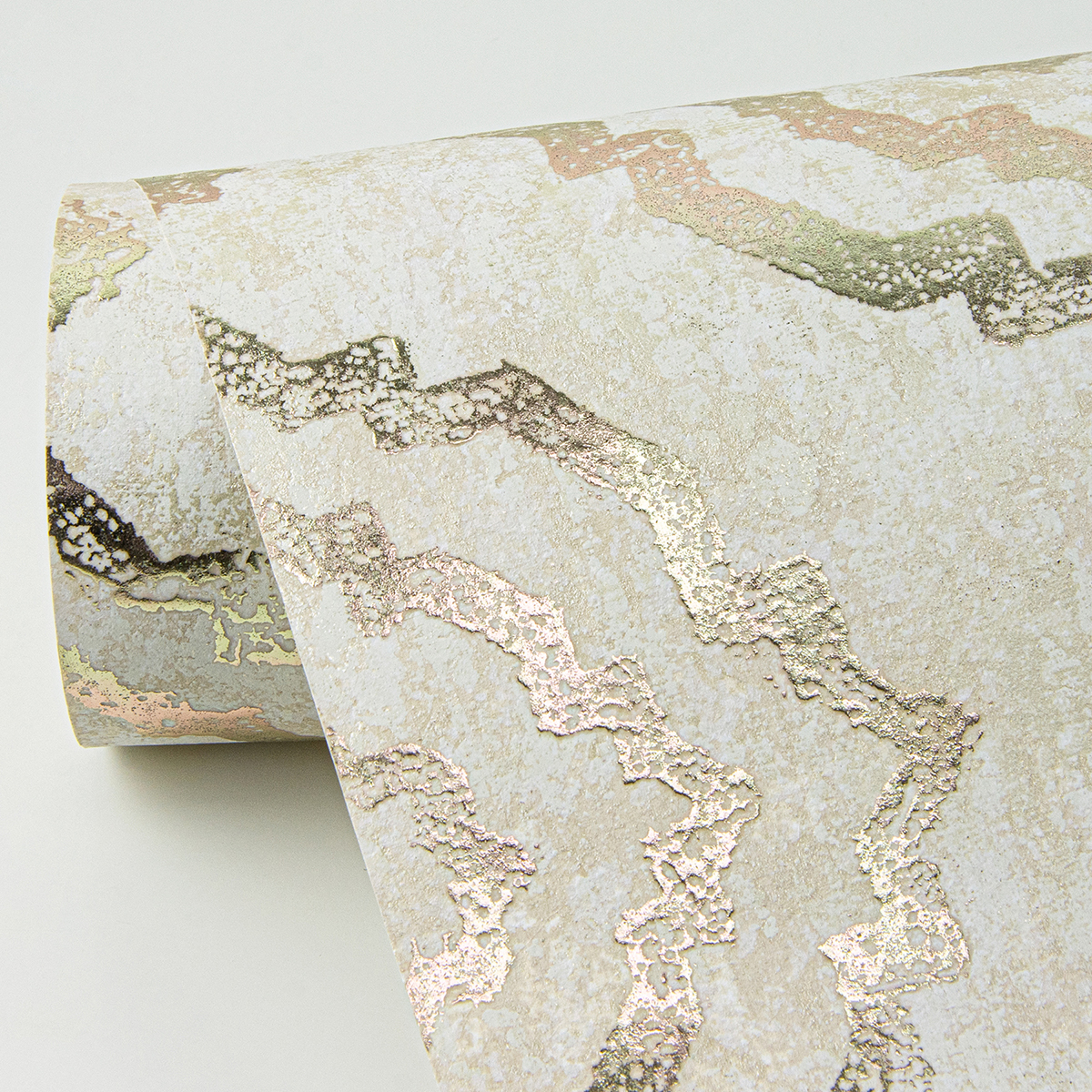 Uma Gold Star Medallion Wallpaper