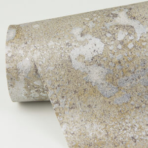 Kulta Pewter Cemented Wallpaper