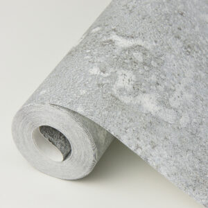 Kulta Silver Cemented Wallpaper